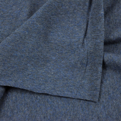 Jersey-Strick meliert - dunkeljeans  