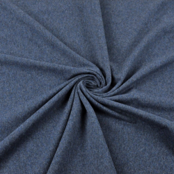 Jersey-Strick meliert - dunkeljeans  