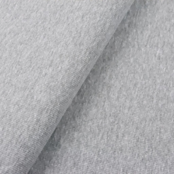 Rippstrickstoff (Bündchen) - grau meliert  