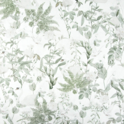 Baumwolle Musselin Double Gauze - Digitaldruck - Salbeiblätter  