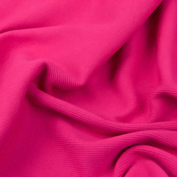 Rippstrickstoff (Bündchen) - fuchsia  