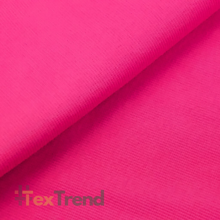 Rippstrickstoff (Bündchen) - fuchsia  
