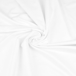Weiße Baumwollsatin - 160cm