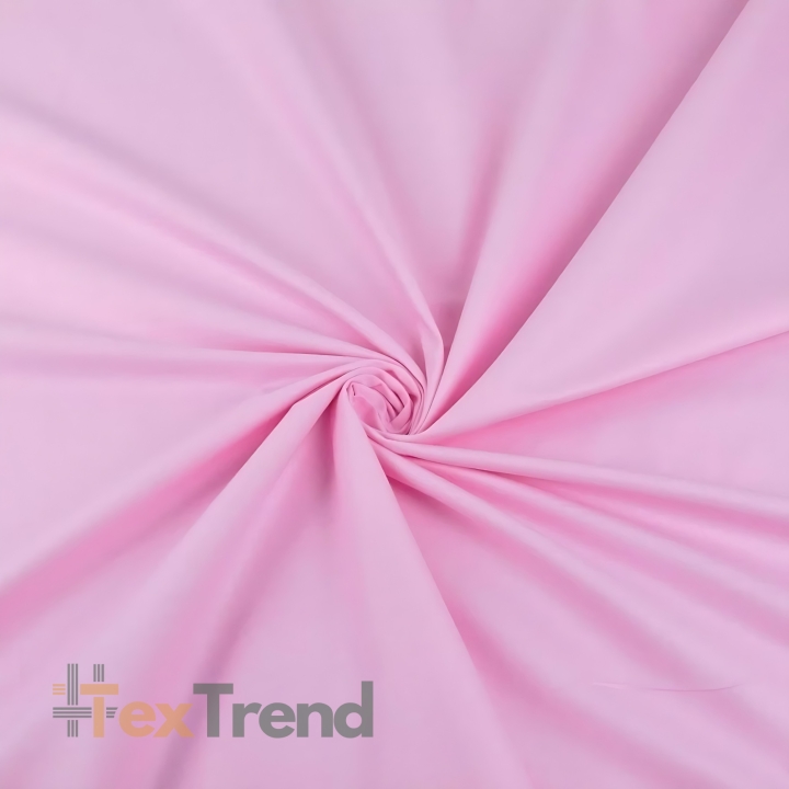 Baumwolle 100% einfarbig rosa - 220cm (KR)  