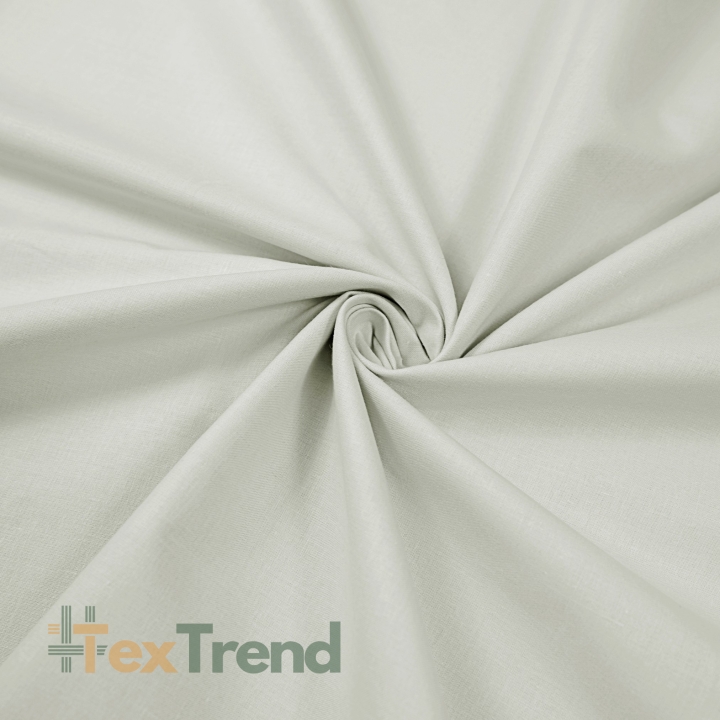 Baumwolle 100% Einfarbig hellgrau 220cm (KR)  