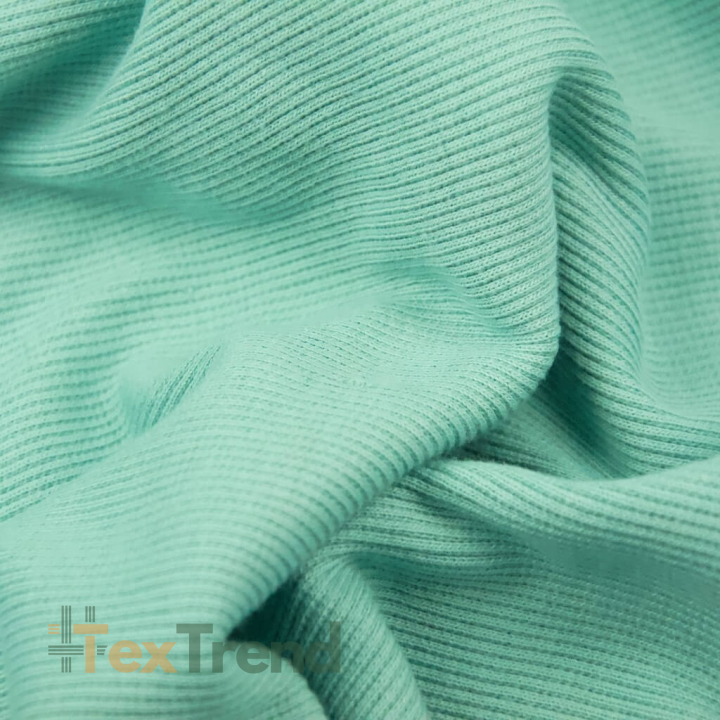 Rippstrickstoff (Bündchen) - salbei  