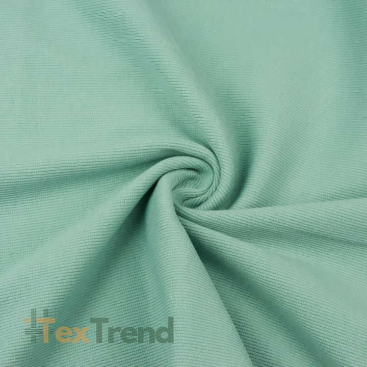 Rippstrickstoff (Bündchen) - salbei  