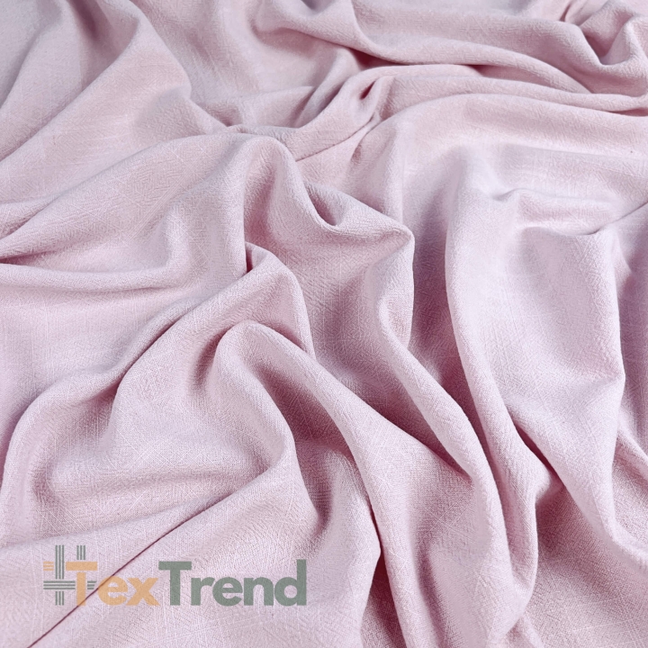 Leinen mit Viskose Bekleidungsstoff - hellrosa (Lotus)  