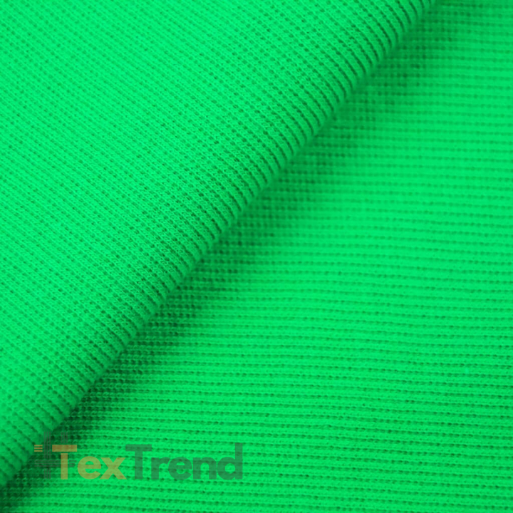 Rippstrickstoff (Bündchen) - grün