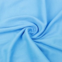 Rippstrick (Bündchen) - blau  