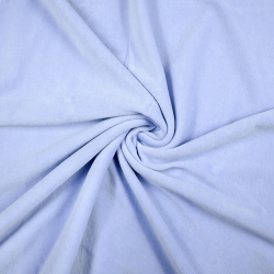 Baumwoll-Velours Bekleidungsstoff - Lavendel  