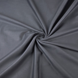 Baumwollsatin Premium - dunkelgrau  
