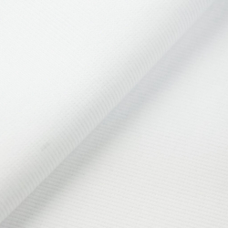 Rippstrickstoff (Bündchen) - weiß  