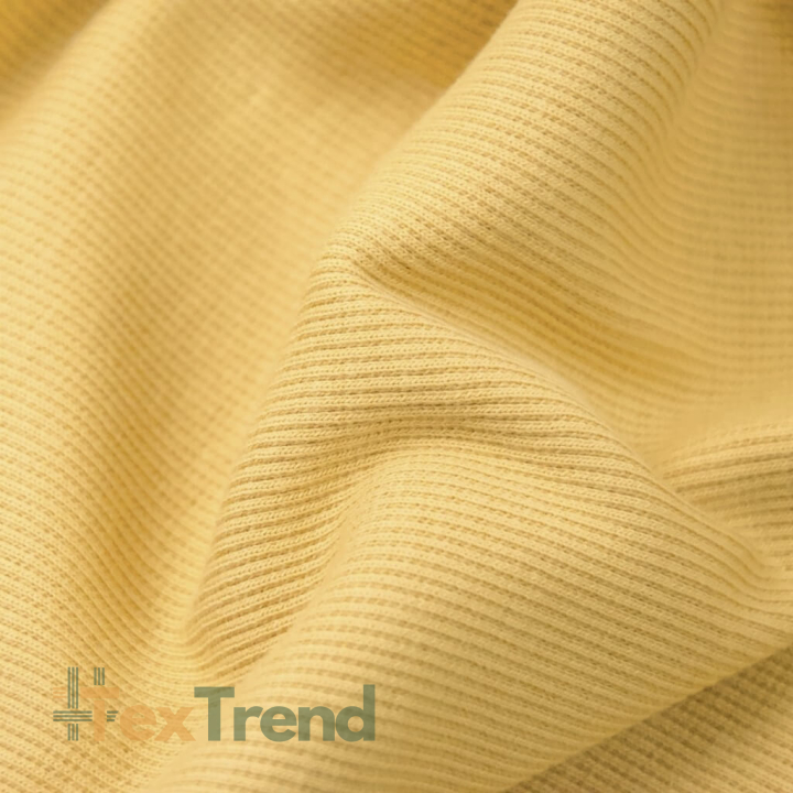 Rippstrickstoff (Bündchen) - senfgelb  