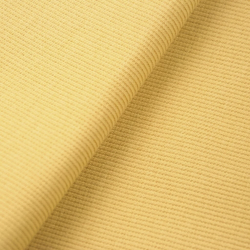 Rippstrickstoff (Bündchen) - senfgelb  