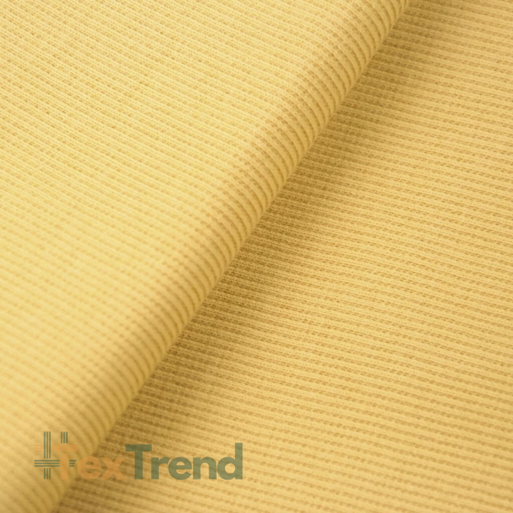 Rippstrickstoff (Bündchen) - senfgelb  