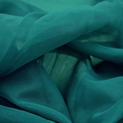 Dekorationschiffon smaragdgrün  