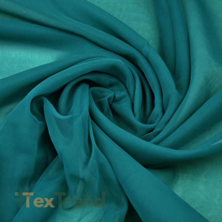 Dekorationschiffon smaragdgrün  