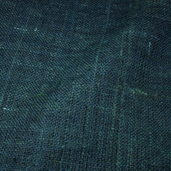 Rohes Jutegewebe 100% - dunkelblau  