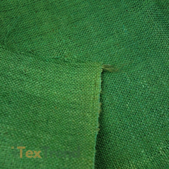 Rohes Jutegewebe 100% - grün  