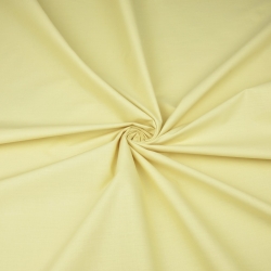 Baumwolle 100% einfarbig dunkle Vanille - 220cm  