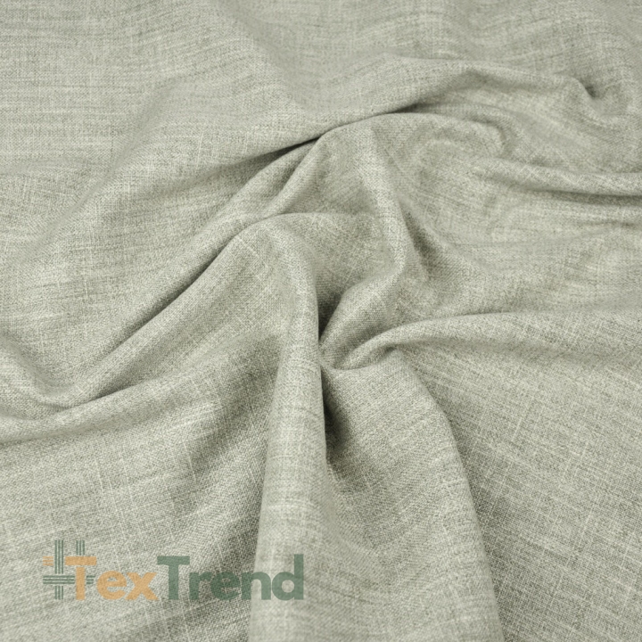 Vorhangleinen - 260g - 150cm - grau-beige  