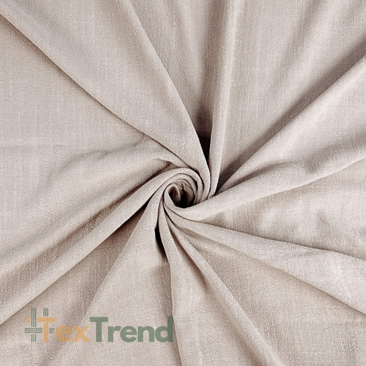 Leinen mit Viskose Bekleidungsstoff - beige-rosa (Brazilian Sand)  