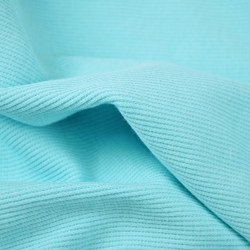 Rippstrickstoff (Bündchen) - türkis  