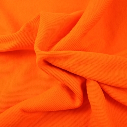 Rippstrickstoff (Bündchen) - orange  