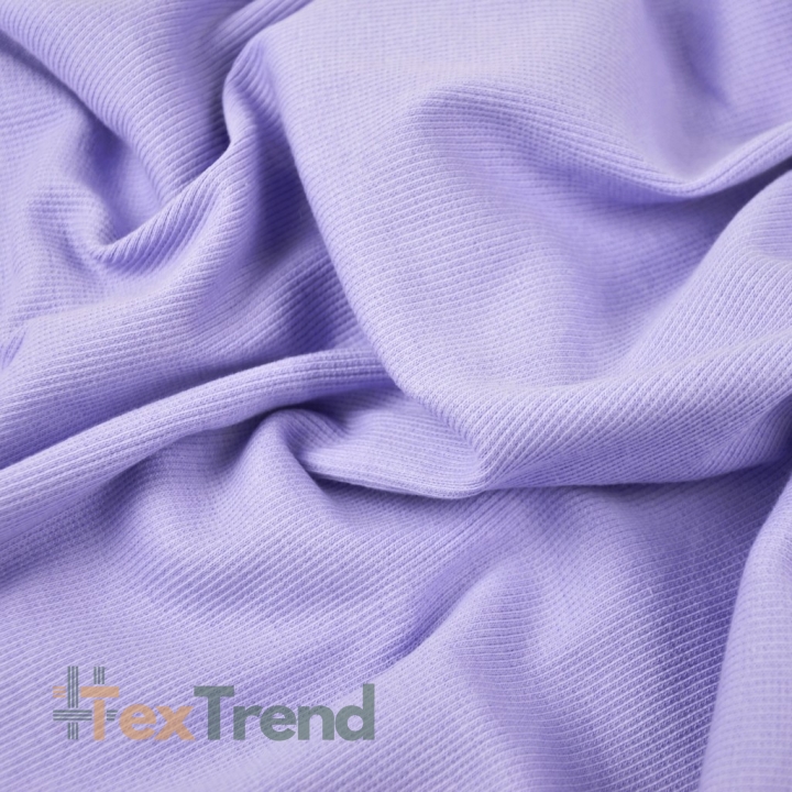 Rippstrickstoff (Bündchen) - lavendel  