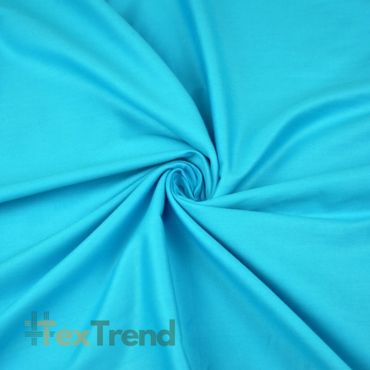 Baumwolle Satin Premium - türkis  
