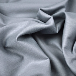 Baumwolle Satin Premium - grau