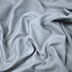 Baumwolle Satin Premium - grau  
