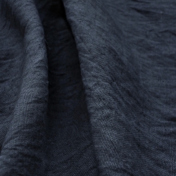 Leinen Vorhang - 380g - 140cm - graphit  