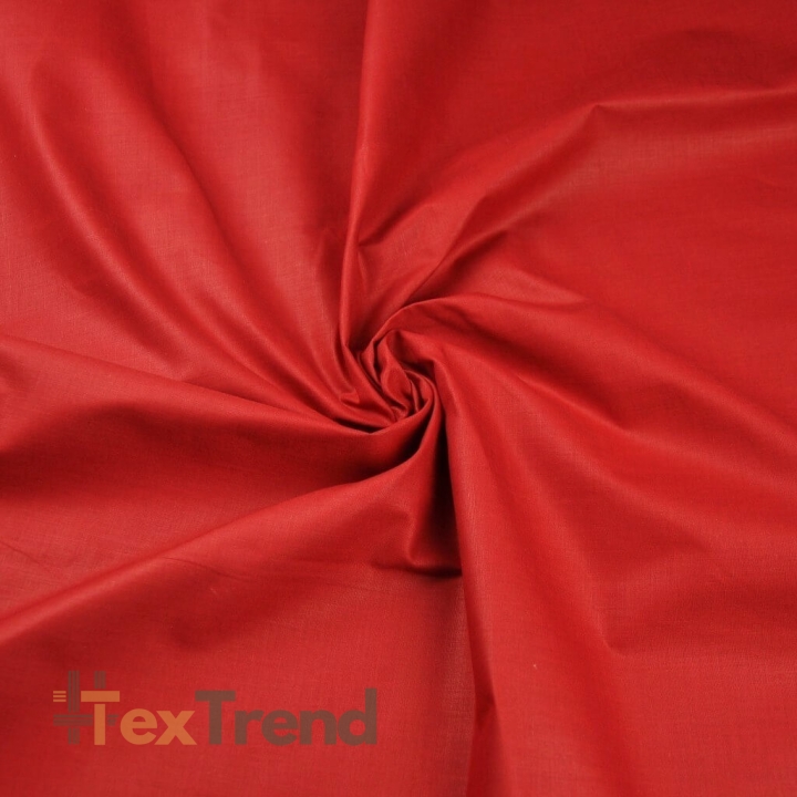 Baumwolle 100% einfarbig rot 88 - 220cm  