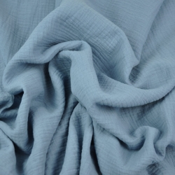 Musselin Double Gauze (jeans)  