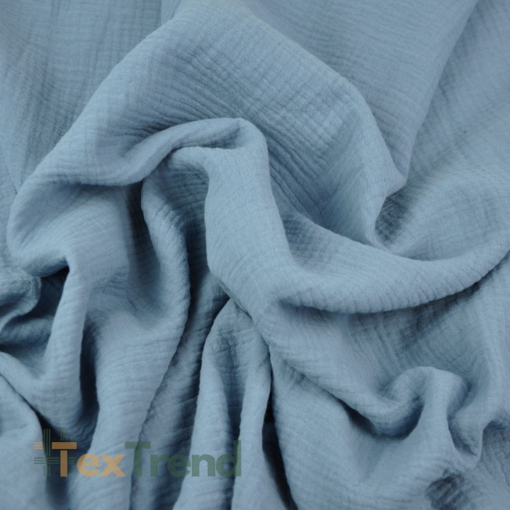 Musselin Double Gauze (jeans)  