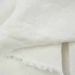 Leinen Vorhang - 360g - 140cm - ecru  