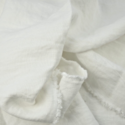 Leinen Vorhang - 360g - 140cm - ecru  