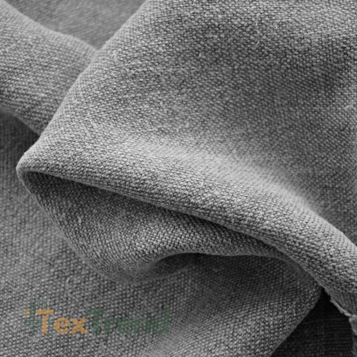 Dekoratives Leinen - 550g - 135cm - grau  