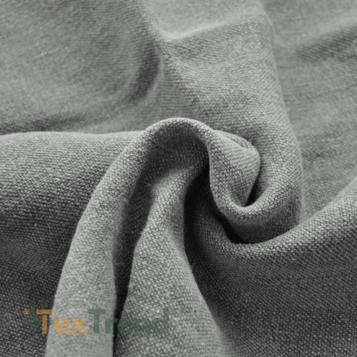 Dekoratives Leinen - 550g - 135cm - grau  