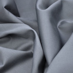 Baumwoll-Satin dunkelgrau - 220cm  