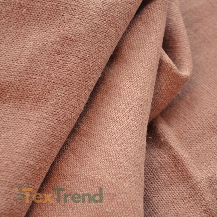 Dekoratives Leinen - 480g - 135cm - koralle  