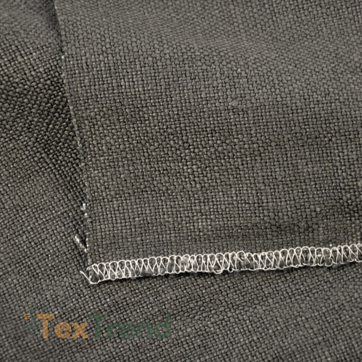 Dekoratives Leinen - 560g - 135cm - braun  