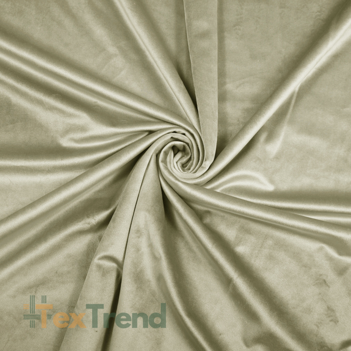Vorhangvelours 220g - warmes Khaki  