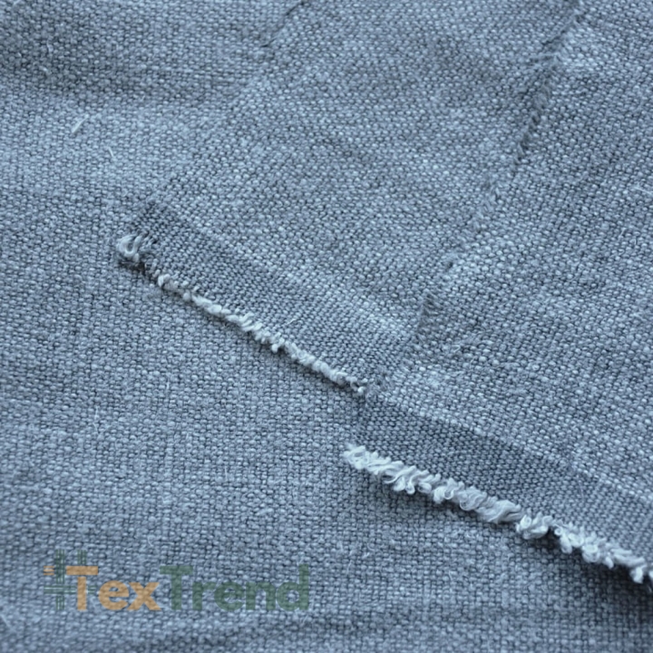 Dekoratives Leinen - 480g - 135cm - blau  