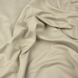 Premium Baumwollsatin - Beige  