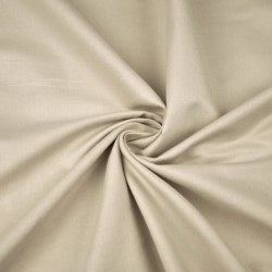 Premium Baumwollsatin - Beige  