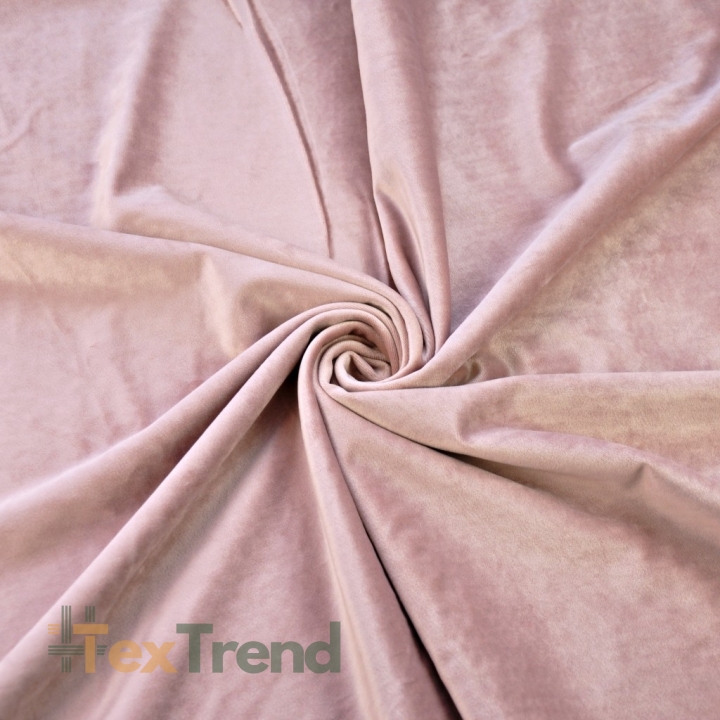 Samtvorhang - schmutzig rosa  