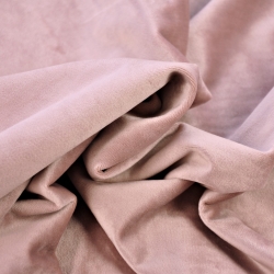 Samtvorhang - schmutzig rosa  